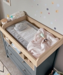 Mamas & Papas Скрин Harwell - Grey/Natural